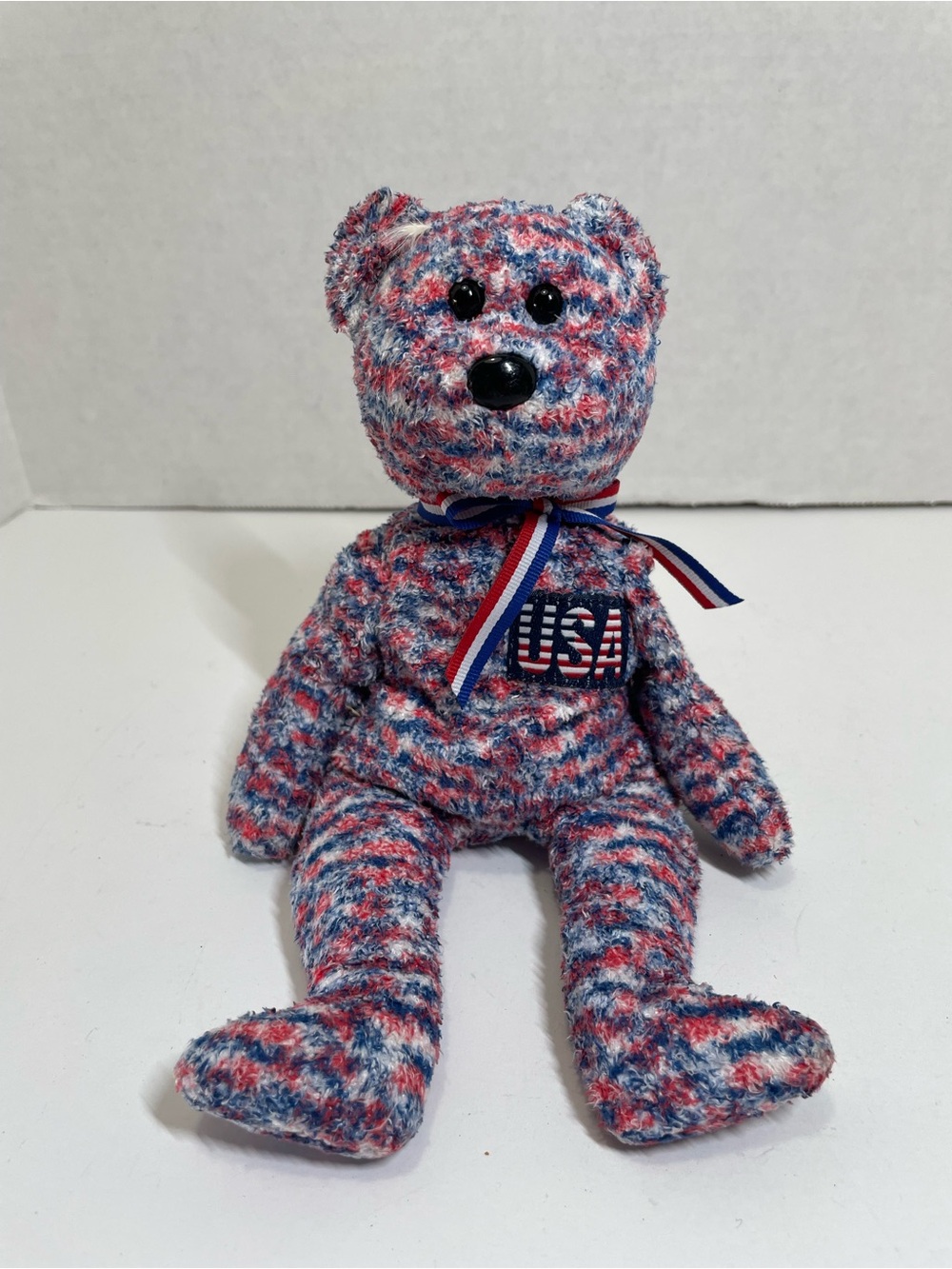 Ty Beanie Baby USA Bear